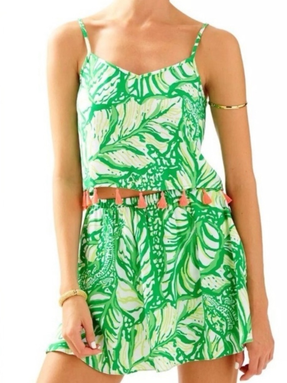 Lilly Pulitzer Ramona Set - Toucan Green Coca Loca Tropical Green Print